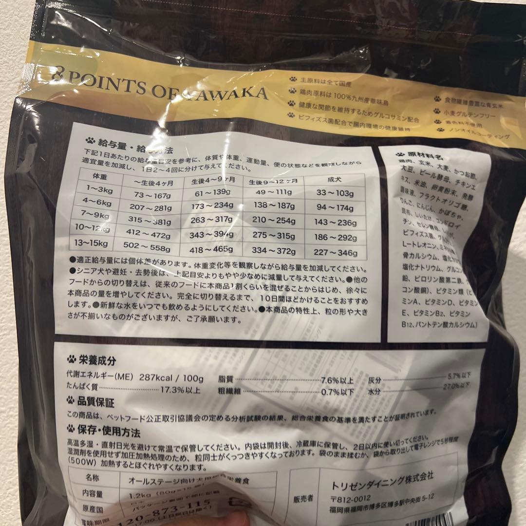 二つ分　やわか プレミアムドッグフード 100%使用