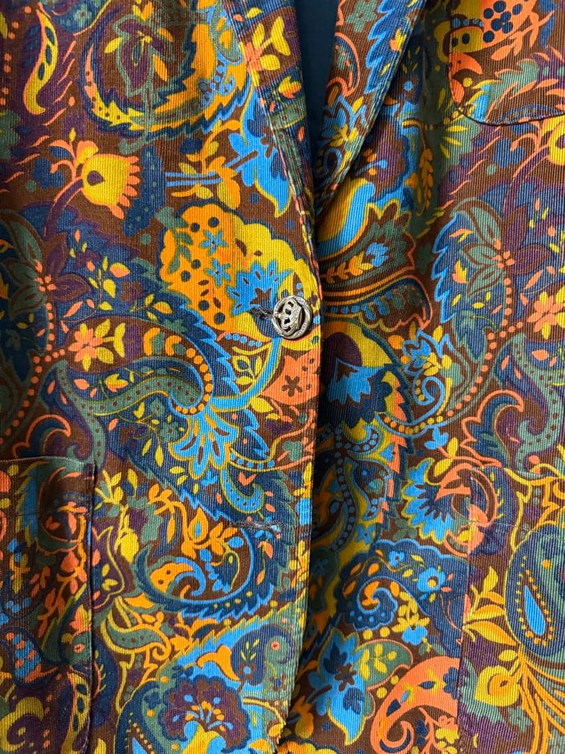 KENZO Jungle テーラードジャケット 総柄 ペイズリーヴィンテージ