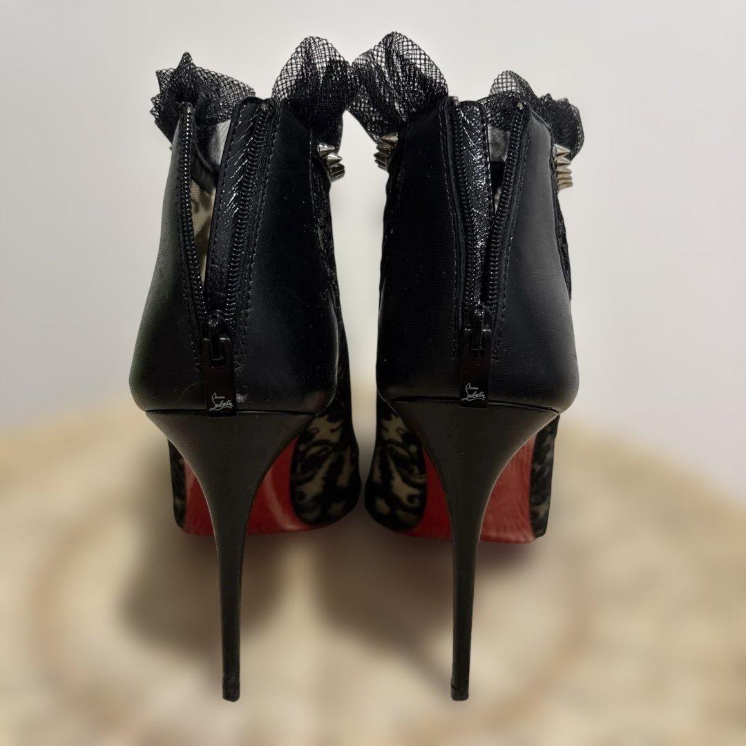 CHRISTIAN LOUBOUTIN ルブタン　ブーツ　レース　Pigalla