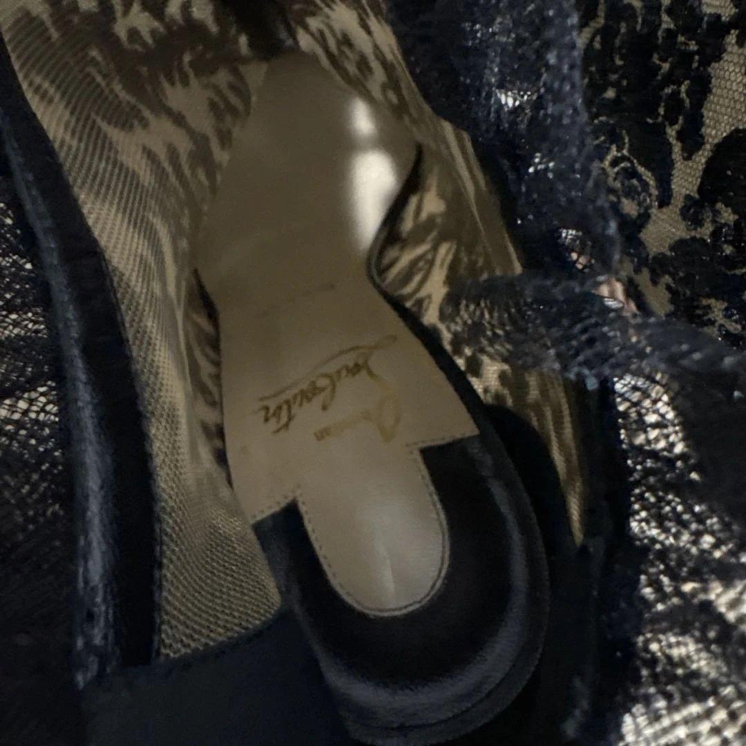 CHRISTIAN LOUBOUTIN ルブタン　ブーツ　レース　Pigalla