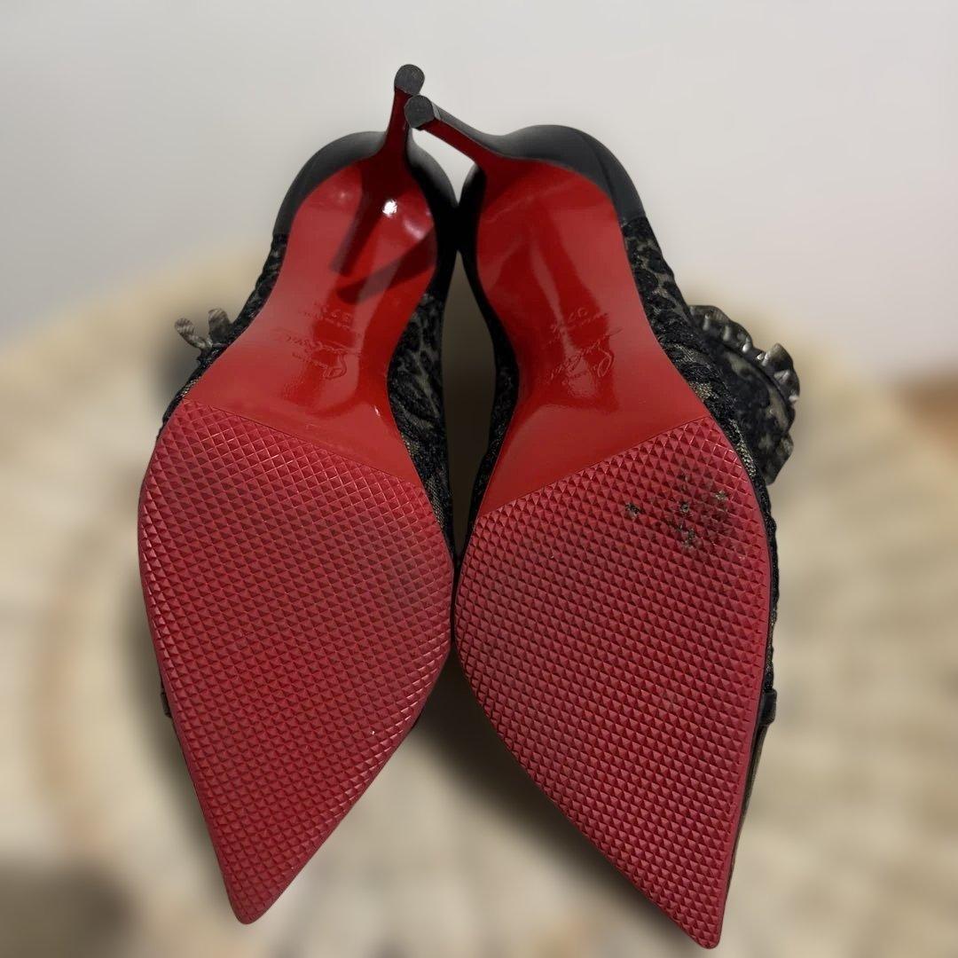 CHRISTIAN LOUBOUTIN ルブタン　ブーツ　レース　Pigalla
