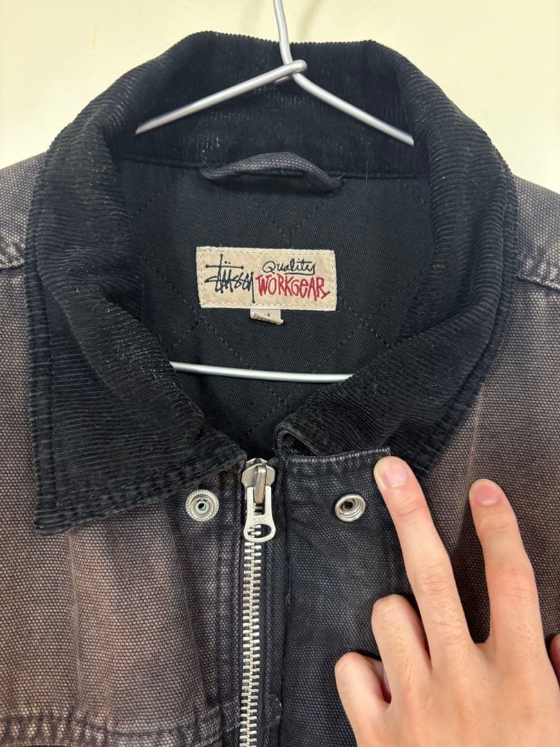 STUSSY Washed Canvas Shop Jacket（ストゥーシー）