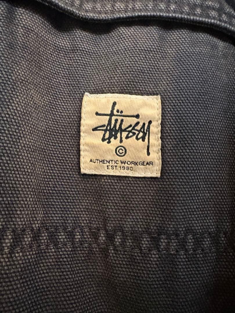 STUSSY Washed Canvas Shop Jacket（ストゥーシー）