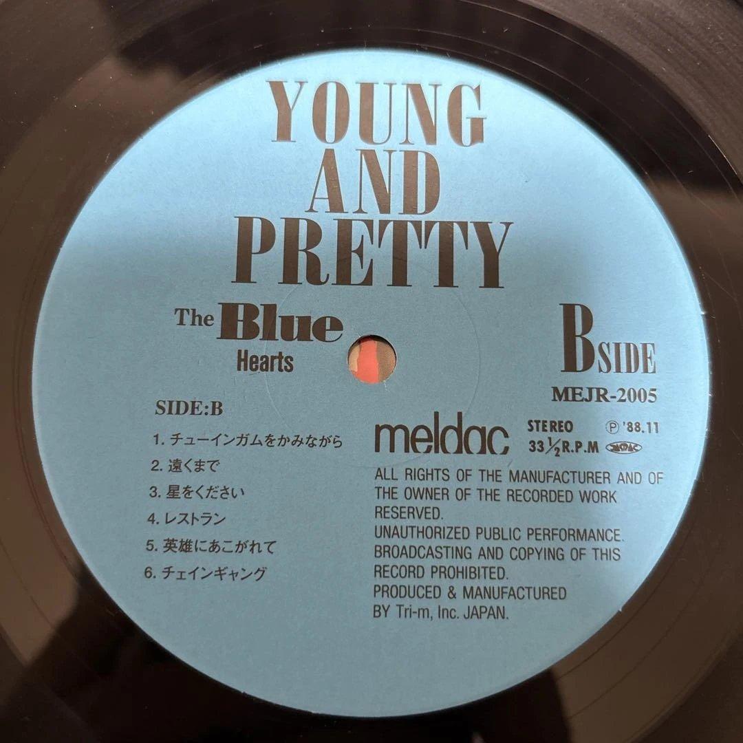 邦楽 (LP) THE BLUE HEARTS / YOUNG AND PRETTY