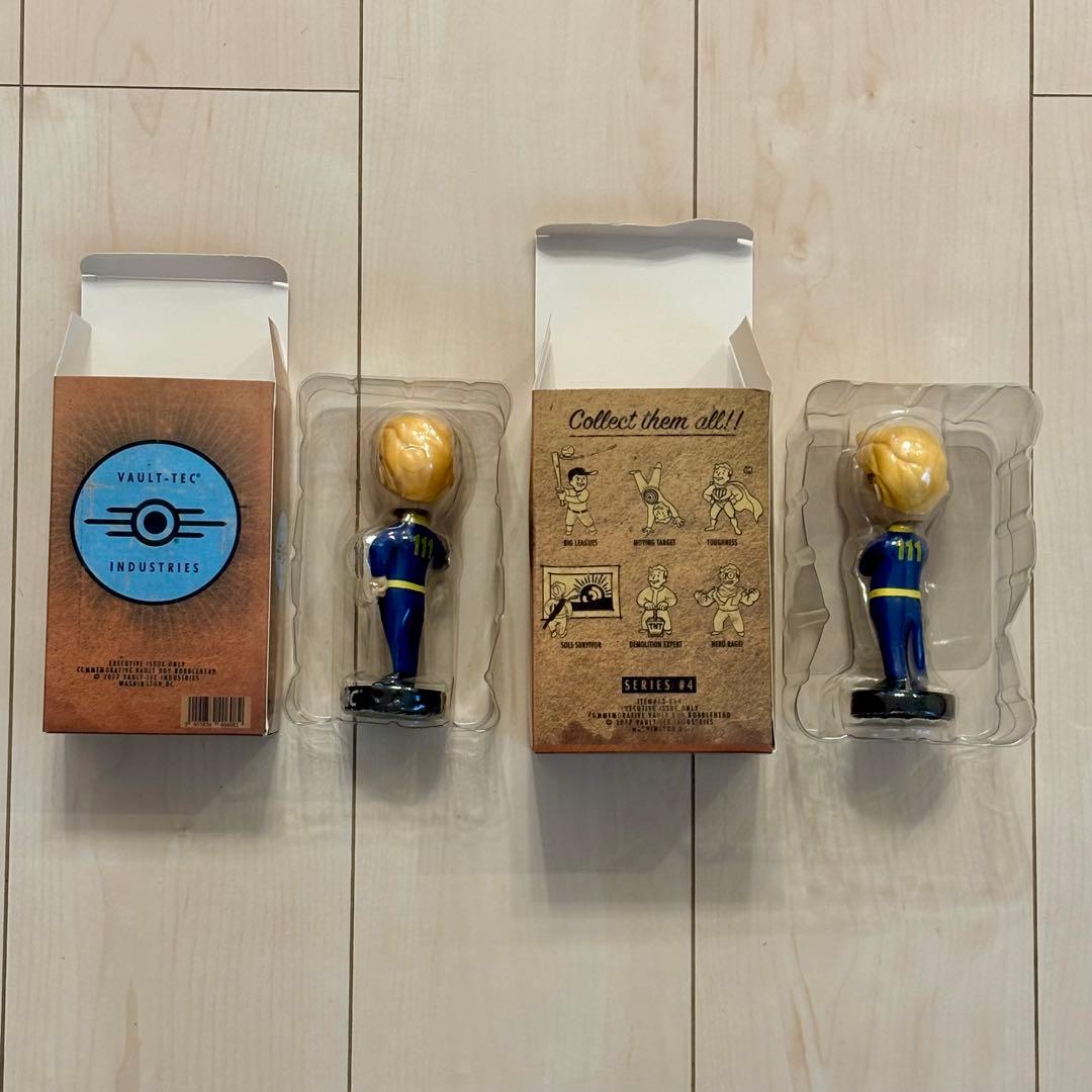 kwsm　Fallout Vault Boy ボブルヘッド 6号&8号