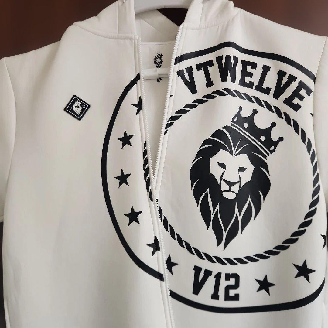 V12 サークルライオン パーカー CIRCLE LION PARKA XL