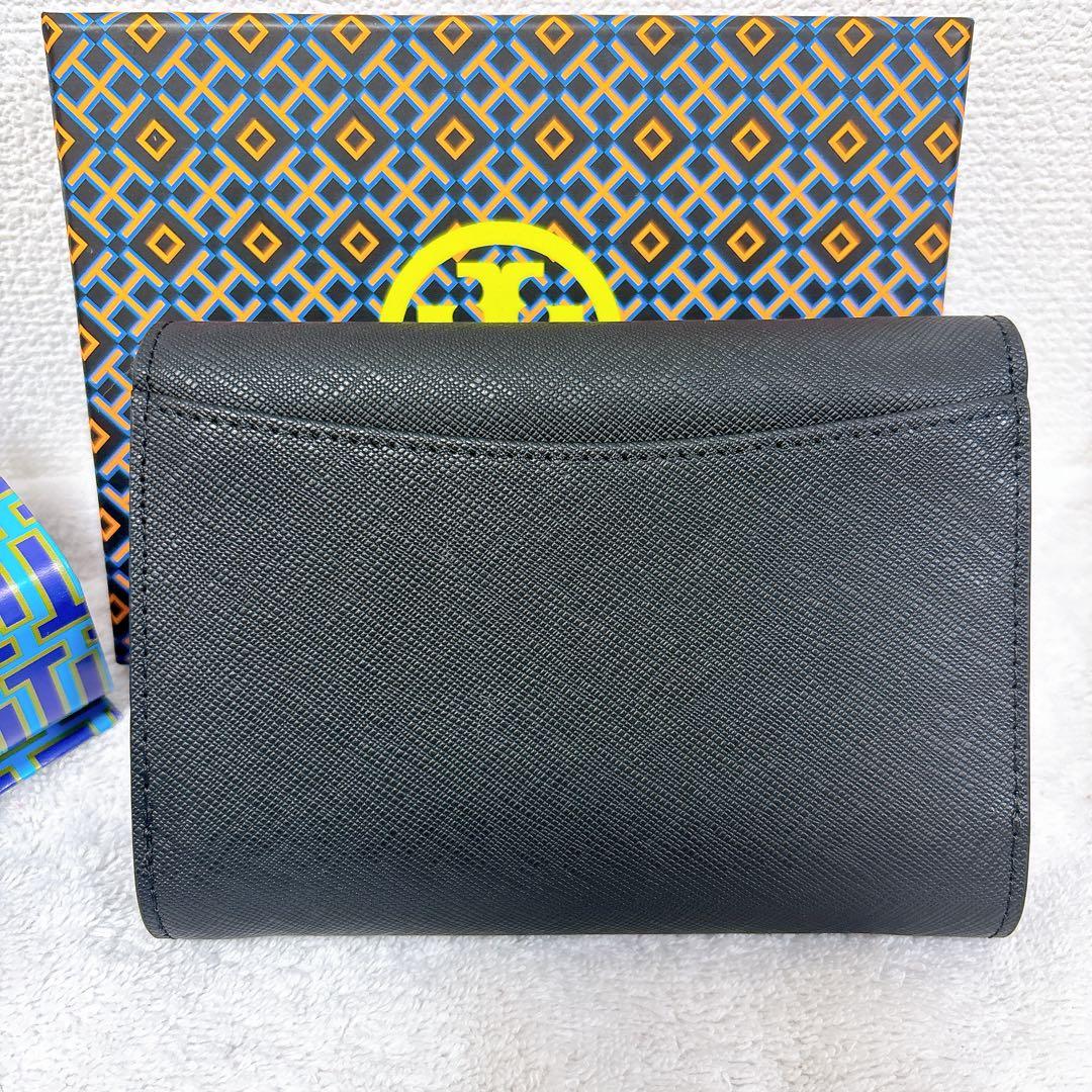 TORY BURCH ⭐ トリーバーチ 三つ折り財布 ブラック 新品タグ付き❣️