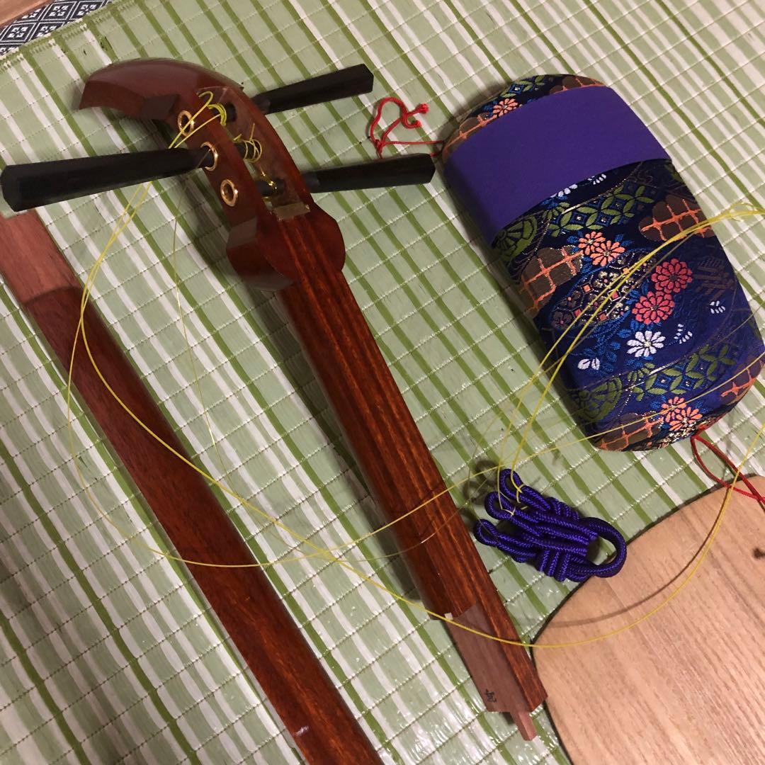 三味線　バチ　三弦駒　弦　和楽器　弦楽器