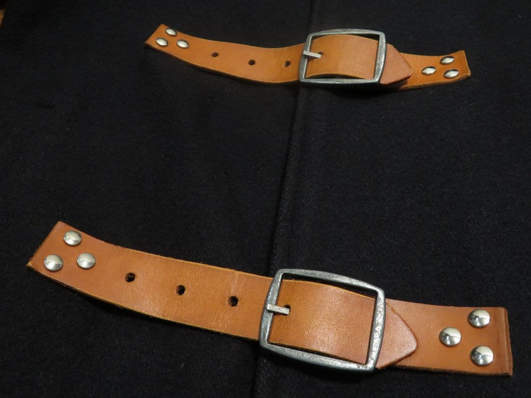 ✅️USA製 38 Schott ショット 792 レザーベルト ダッフルコート