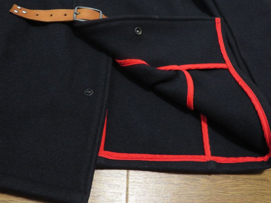 ✅️USA製 38 Schott ショット 792 レザーベルト ダッフルコート