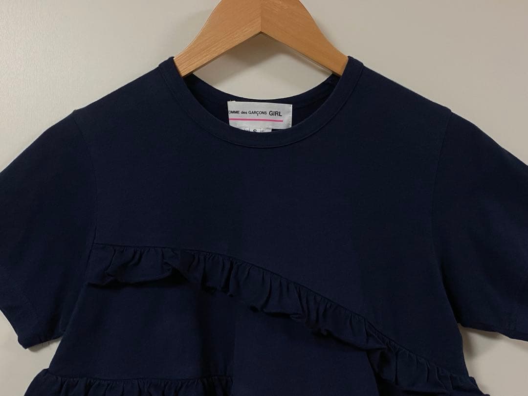 COMME des GARCONS GIRL フリル Tシャツ