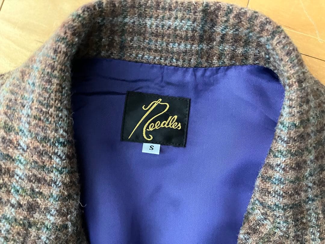 ジャケット・アウター Needles Loafer Jacket Wool Glen Plaid S