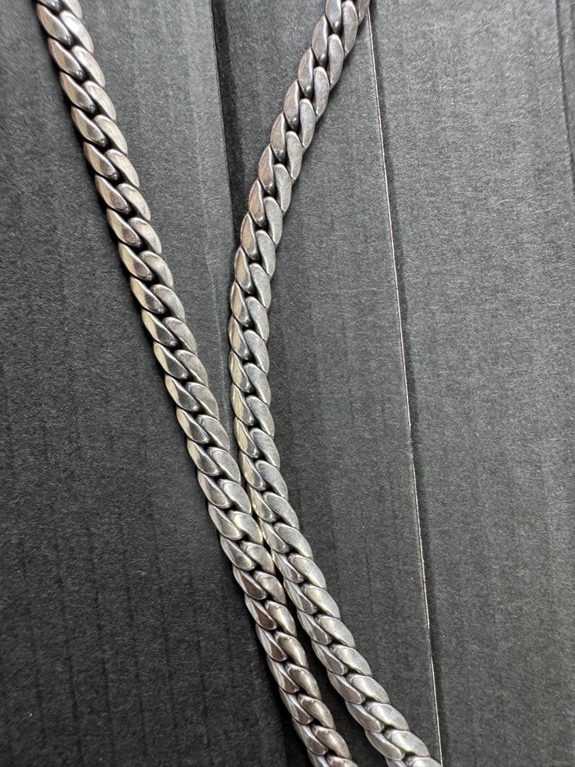 blatto 925 シルバーチェーン ネックレス 60cm 美品