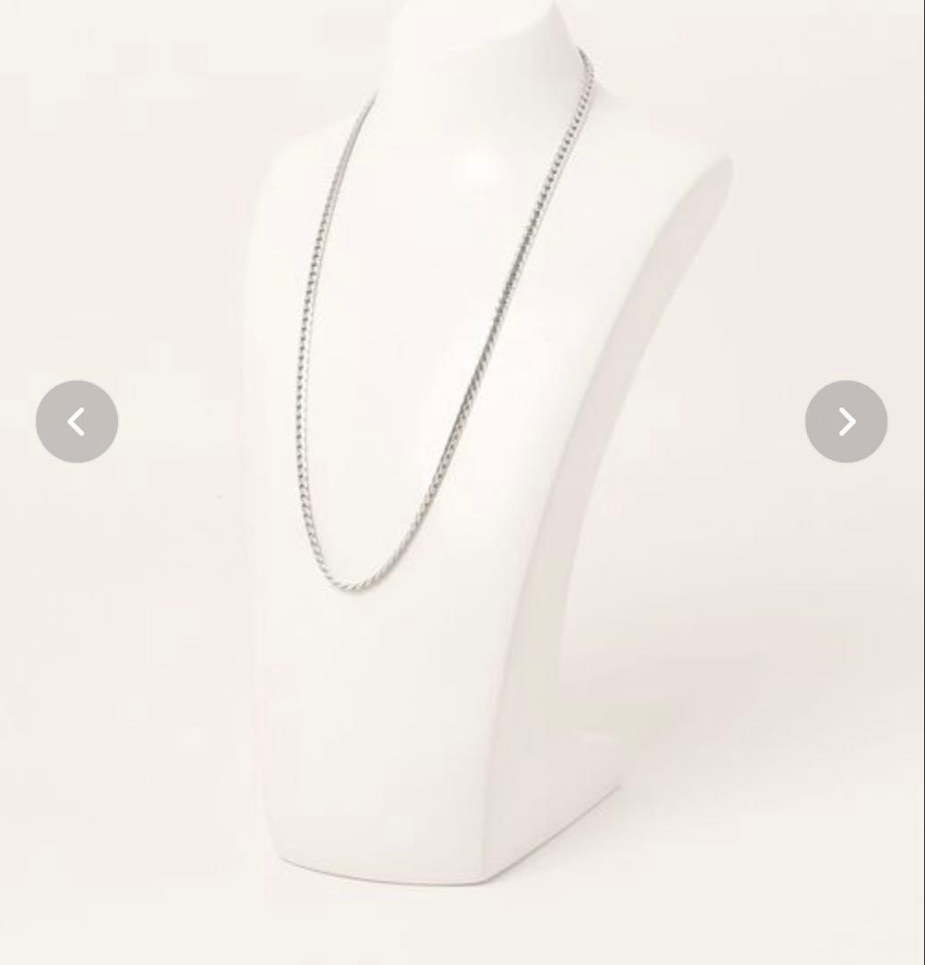 blatto 925 シルバーチェーン ネックレス 60cm 美品