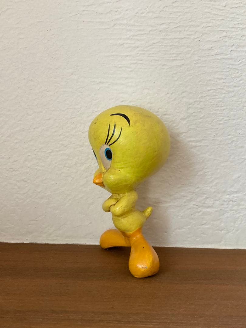 【激レア】トゥイーティー Tweety ヴィンテージ 木製フィギュア