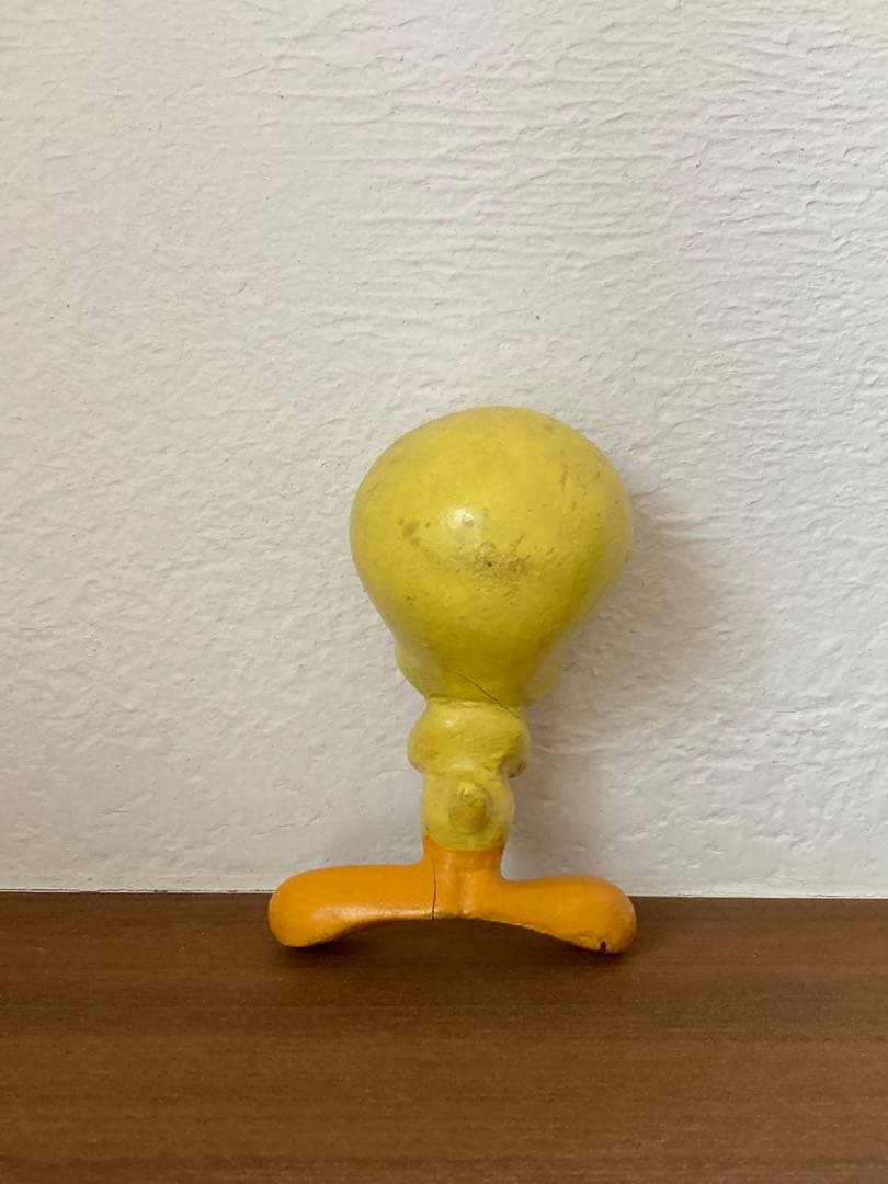 【激レア】トゥイーティー Tweety ヴィンテージ 木製フィギュア