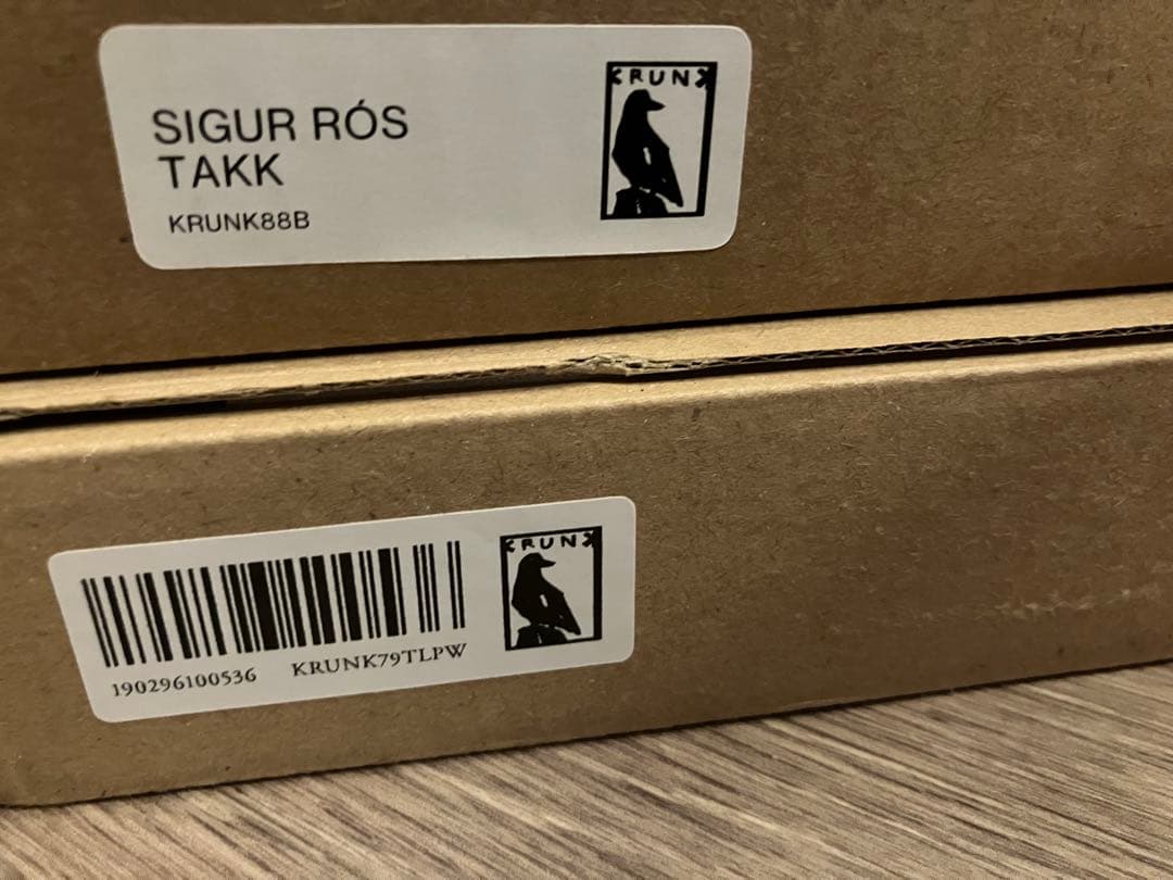 【新品】sigur ros 20周年限定レコードセット　（）白盤+Takk10”