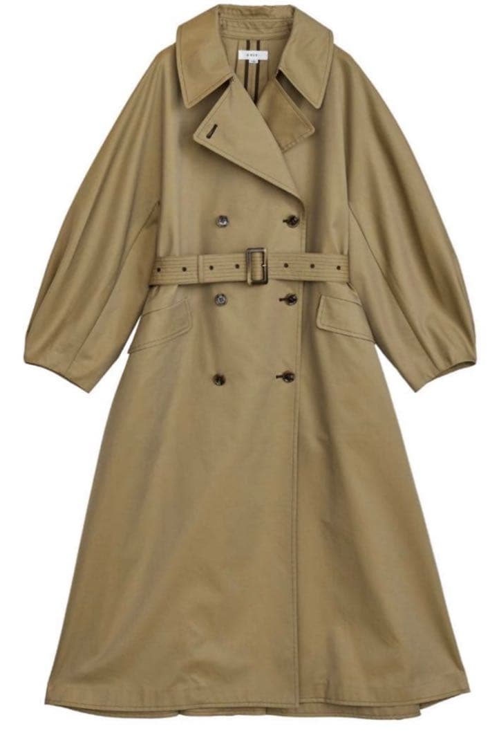 ジャケット・アウター TURKEY ORGANIC FLARE TRENCH COAT