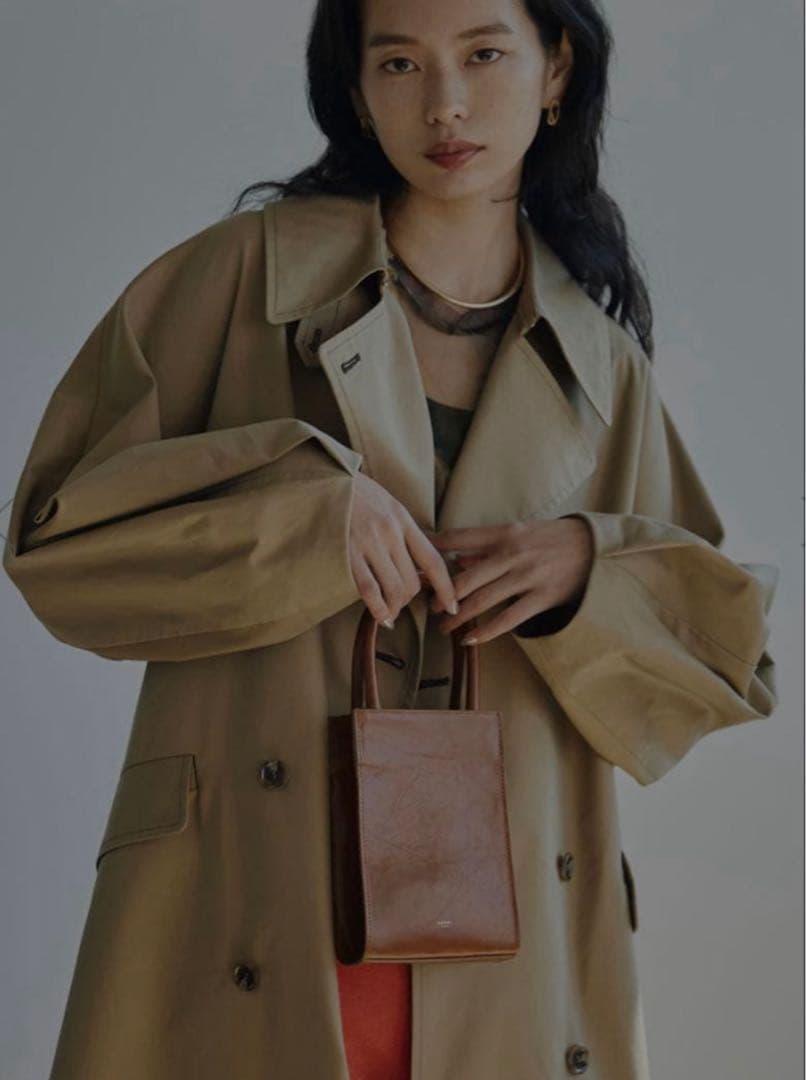 ジャケット・アウター TURKEY ORGANIC FLARE TRENCH COAT