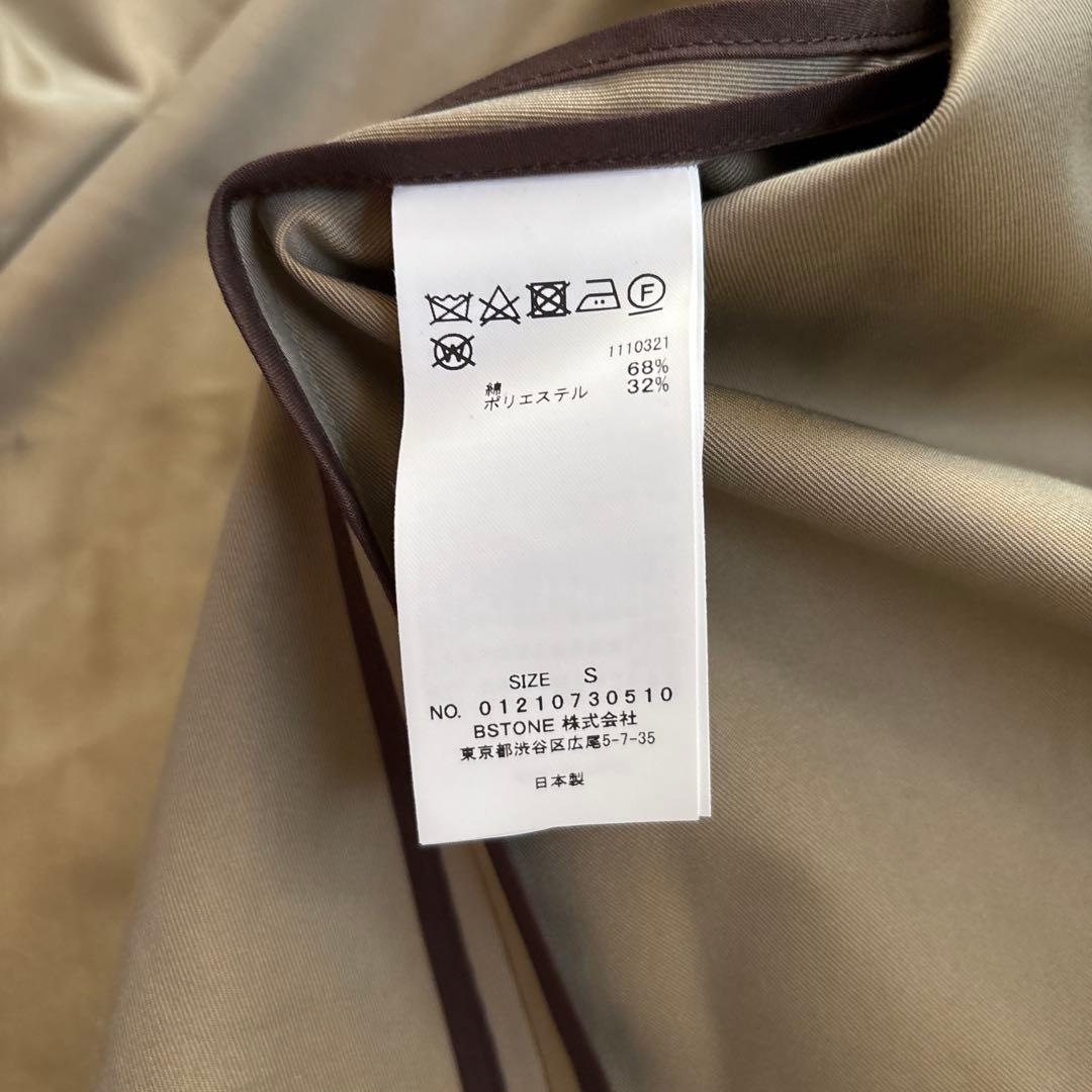 ジャケット・アウター TURKEY ORGANIC FLARE TRENCH COAT