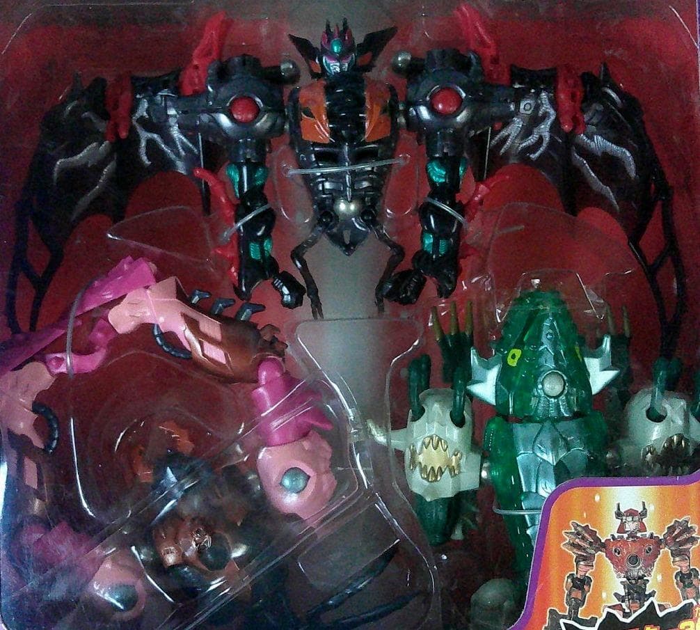ミクロマン アクロボットマン アクロモンスター3体セット