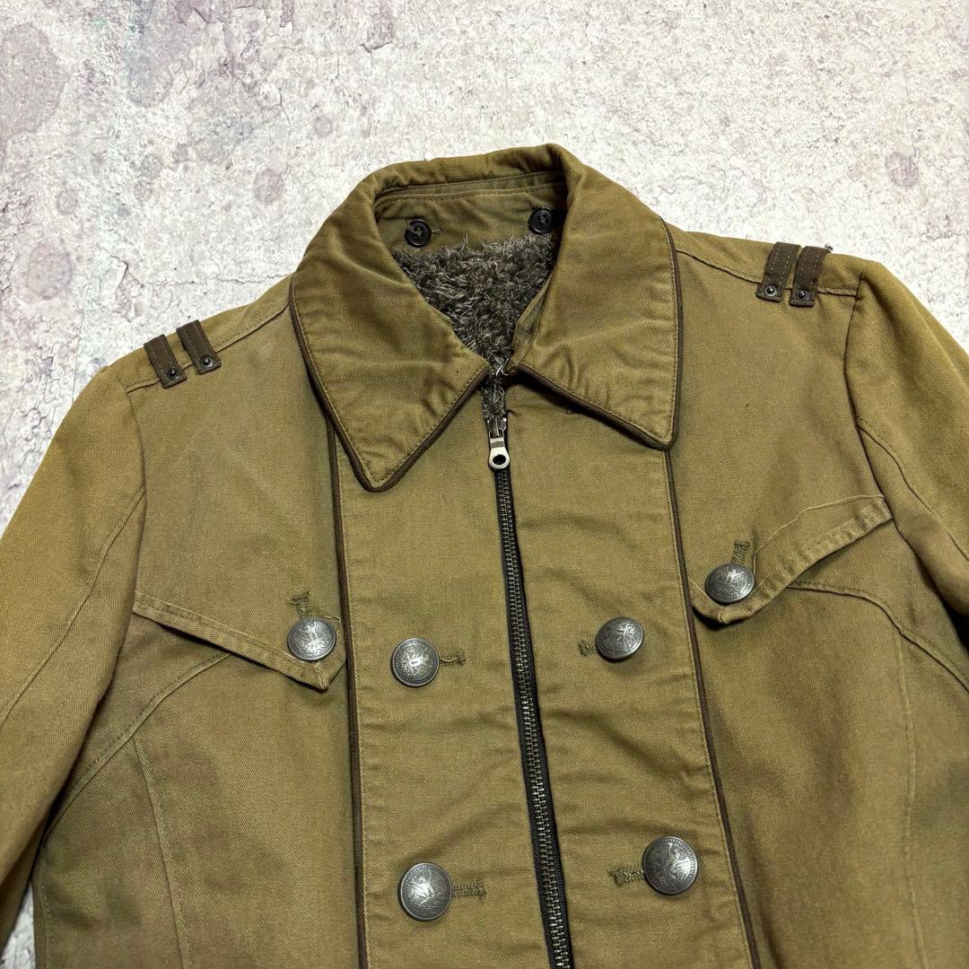 ジャケット・アウター archive PPFM fur napoleon jacket y2k M
