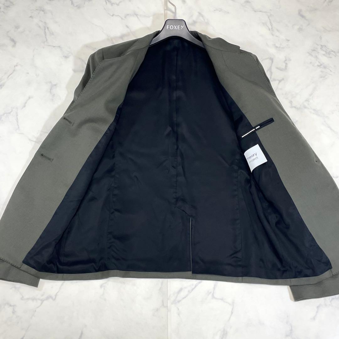 極美品✨23SS✨Theory テーラードジャケット 本切羽 比翼ボタン