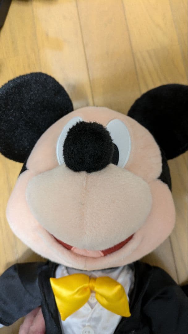 ミッキーマウス タキシード ぬいぐるみ 大きめ　ディズニー