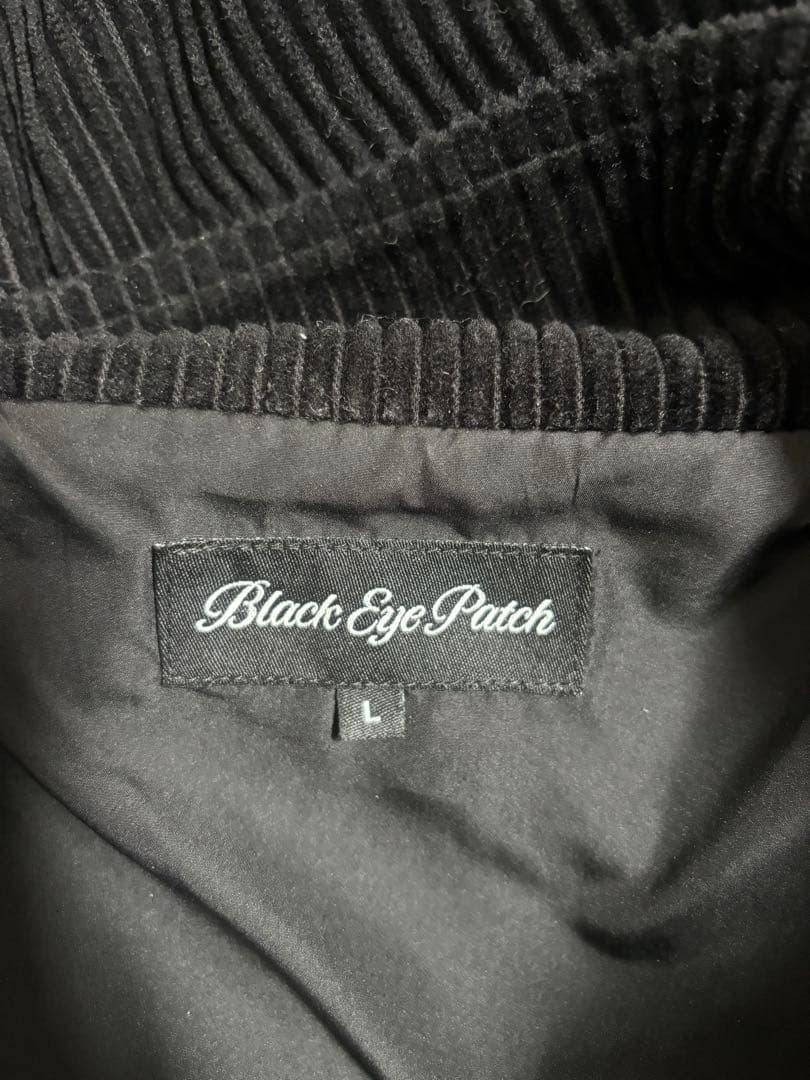 BlackEyePatch コーデュロイジャケット 黒 ブラック