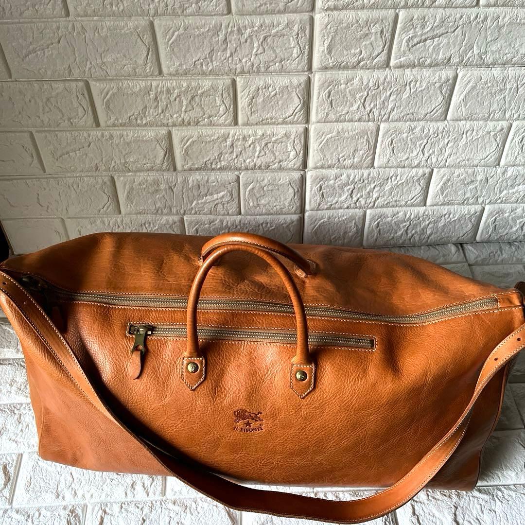 ペー極美品 イルビゾンテ IL BISONTE 2way ボストンバッグ