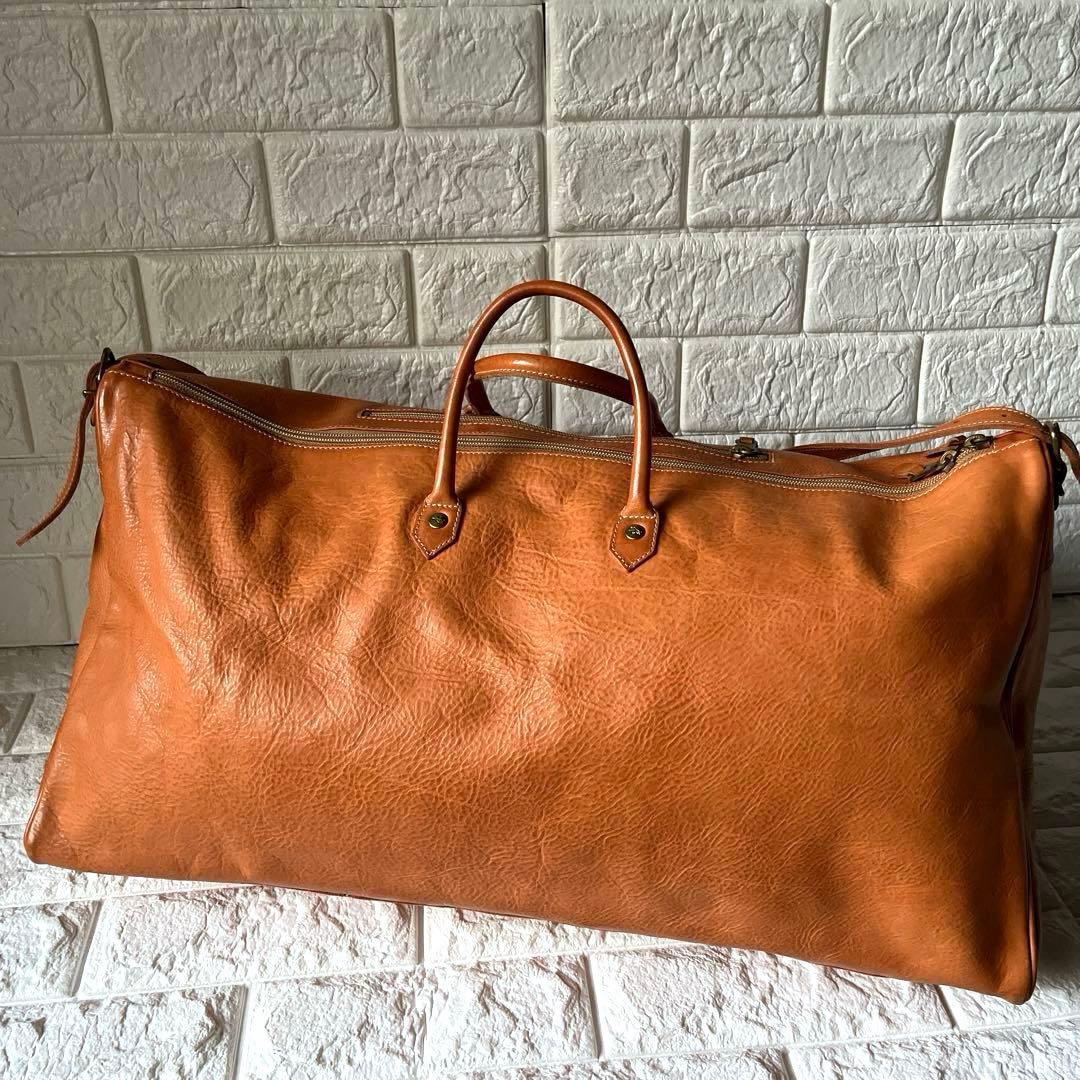 ペー極美品 イルビゾンテ IL BISONTE 2way ボストンバッグ
