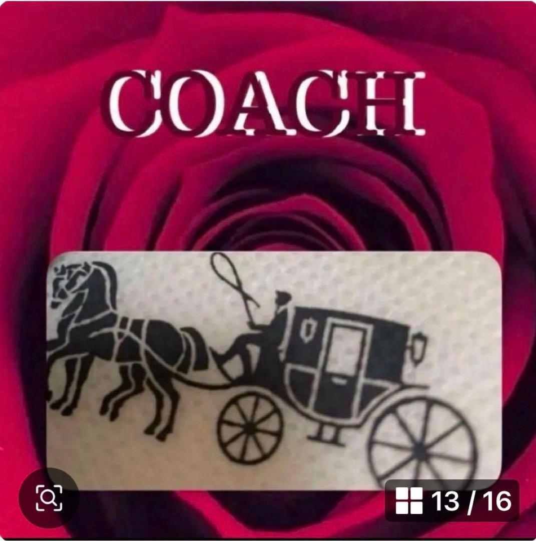 COACHパスキアコラボホワイト白.二つ折り財布.スナップウォレット新品未使用品