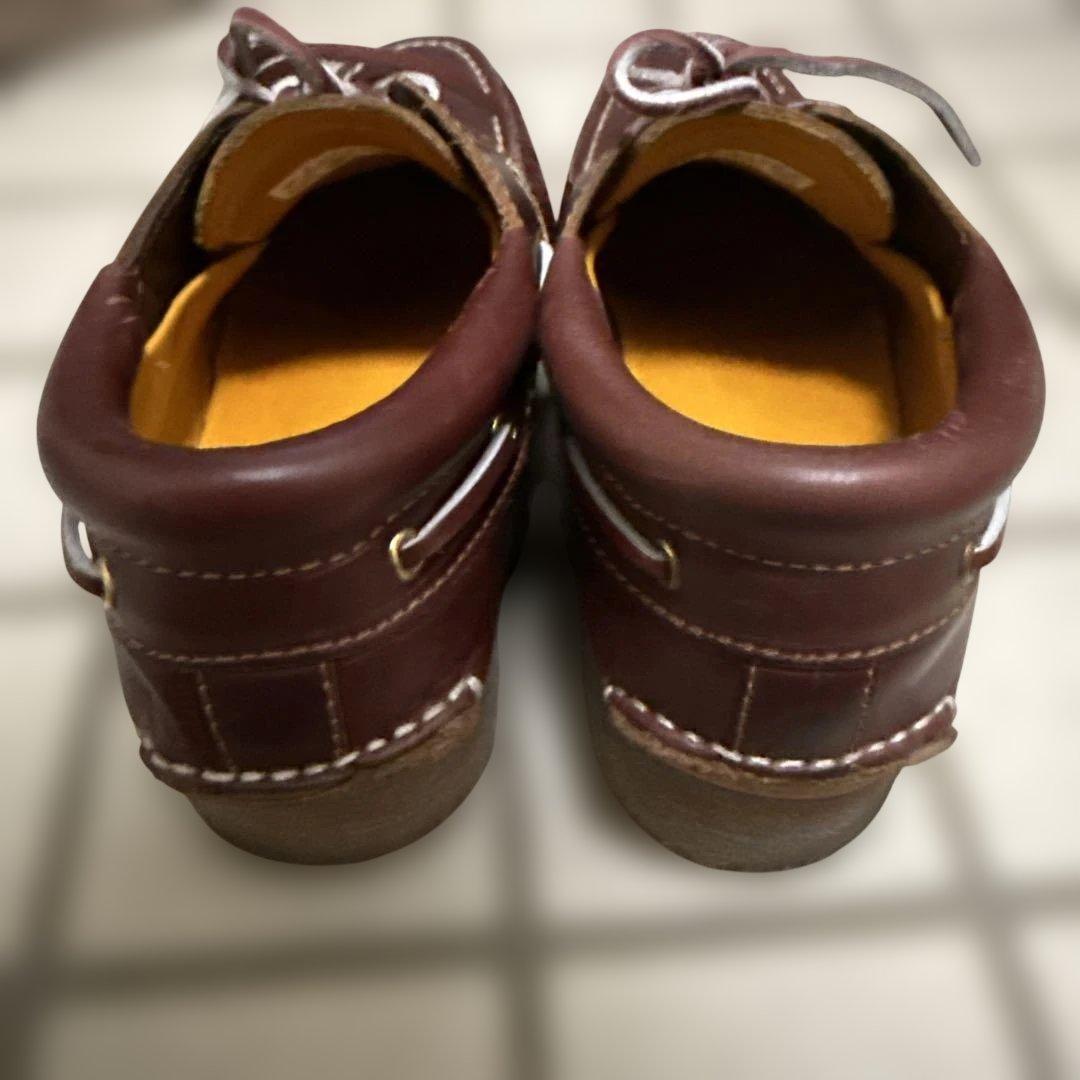 【未使用級】 Timberland デッキシューズ 3Eye 26cm モカシン