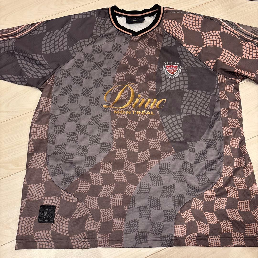 Dime Tシャツ Lサイズ ブラウン/グレー