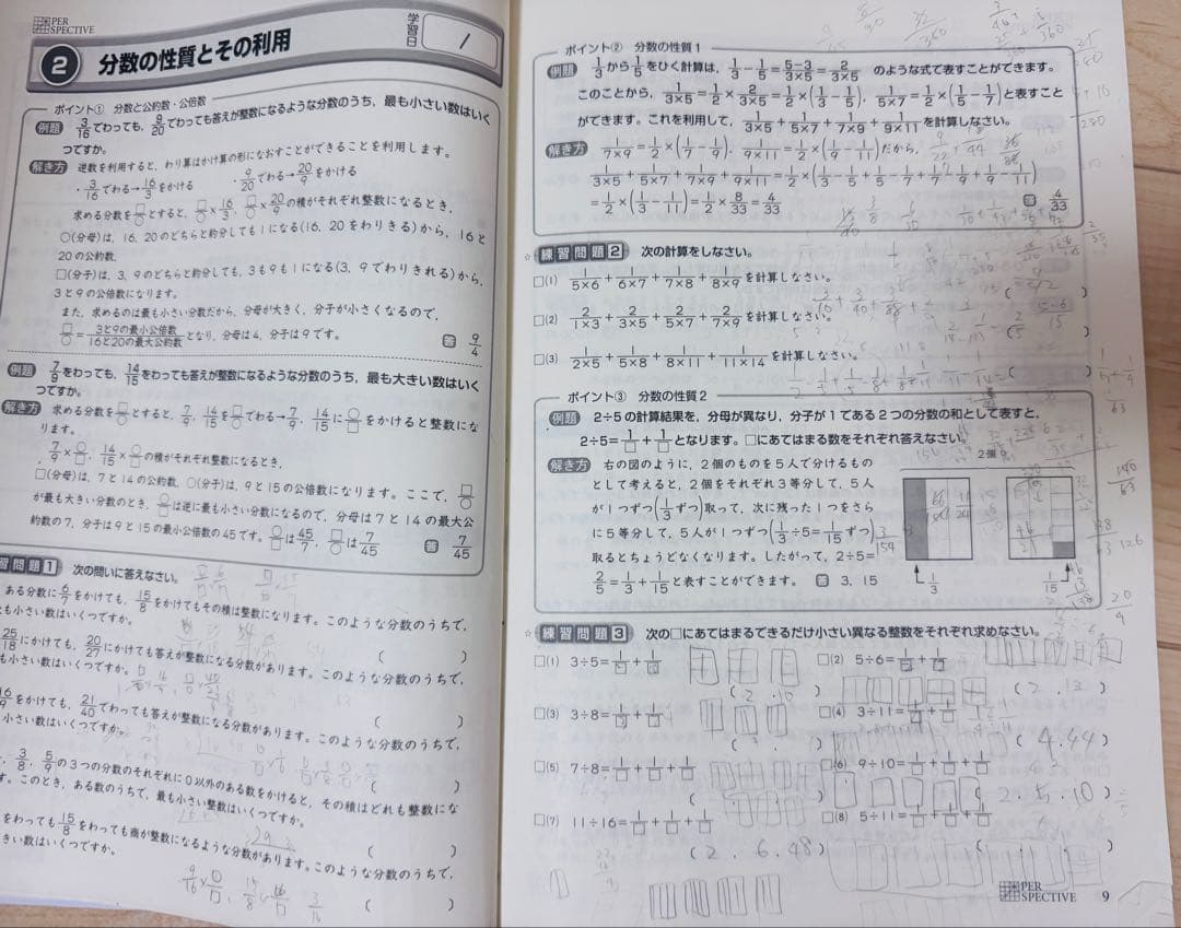 【2025年度版】 ena 小学6年生 パースペクティブ テキスト 1年分