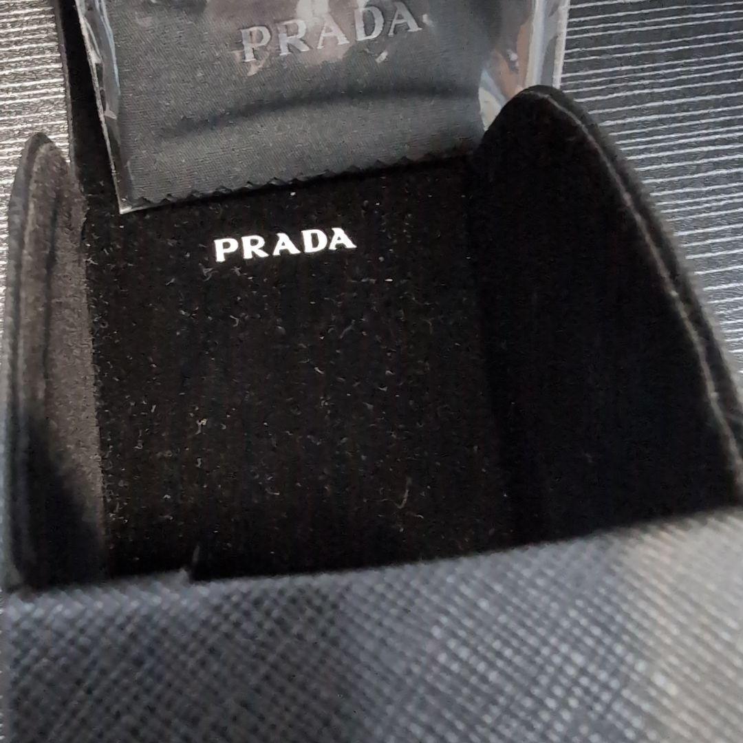 未使用保管品 国内正規品 PRADA サングラス 度無し メタルフレーム