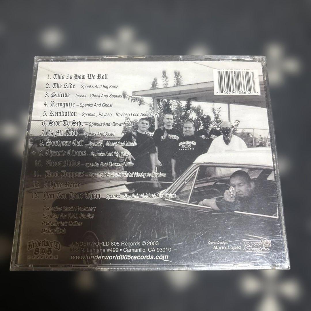 値下げ新品chicano /チカーノ/G-RAP/UNDERWORLD805/