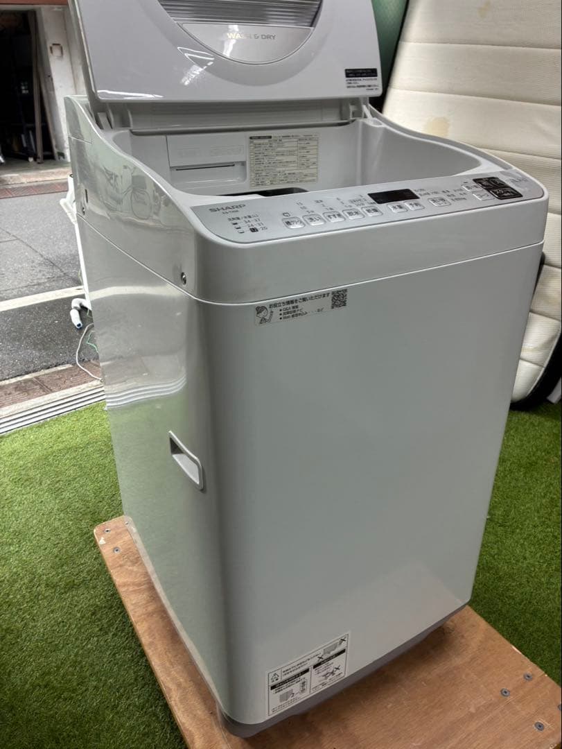 SHARP 電気乾燥洗濯機　ES-TX5E 5.5kg 2021年製