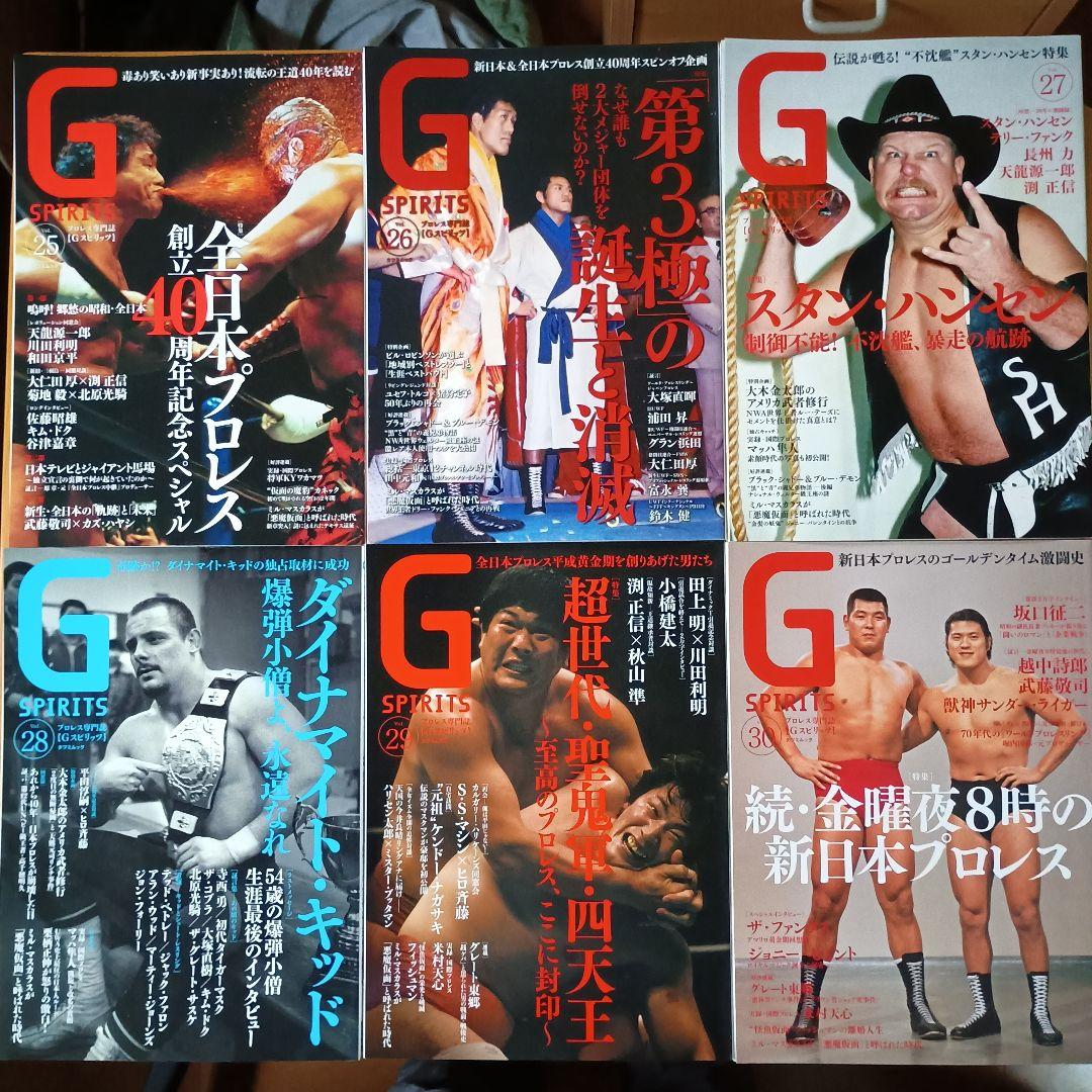G SPIRITS 創刊号〜30号セット 全DVD付き Gスピリッツ プロレス