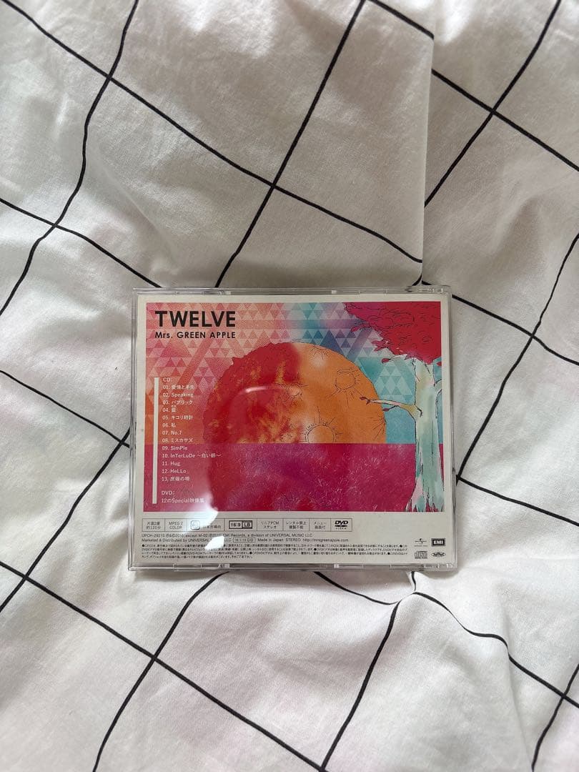 Mrs. GREEN APPLE TWELVE 初回限定盤 CD+DVD