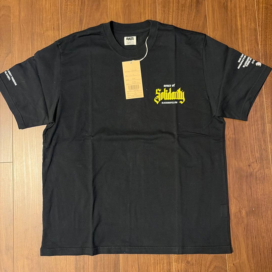 【新品】RATS SOLIDARITY TEE / M