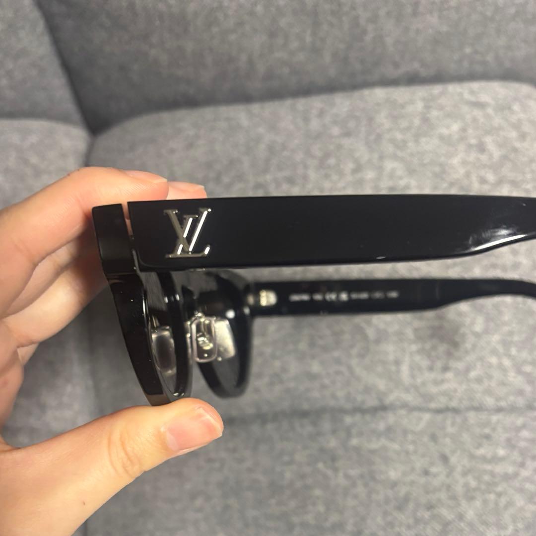 LOUIS VUITTON サングラス ブラック メンズ レディース 箱あり