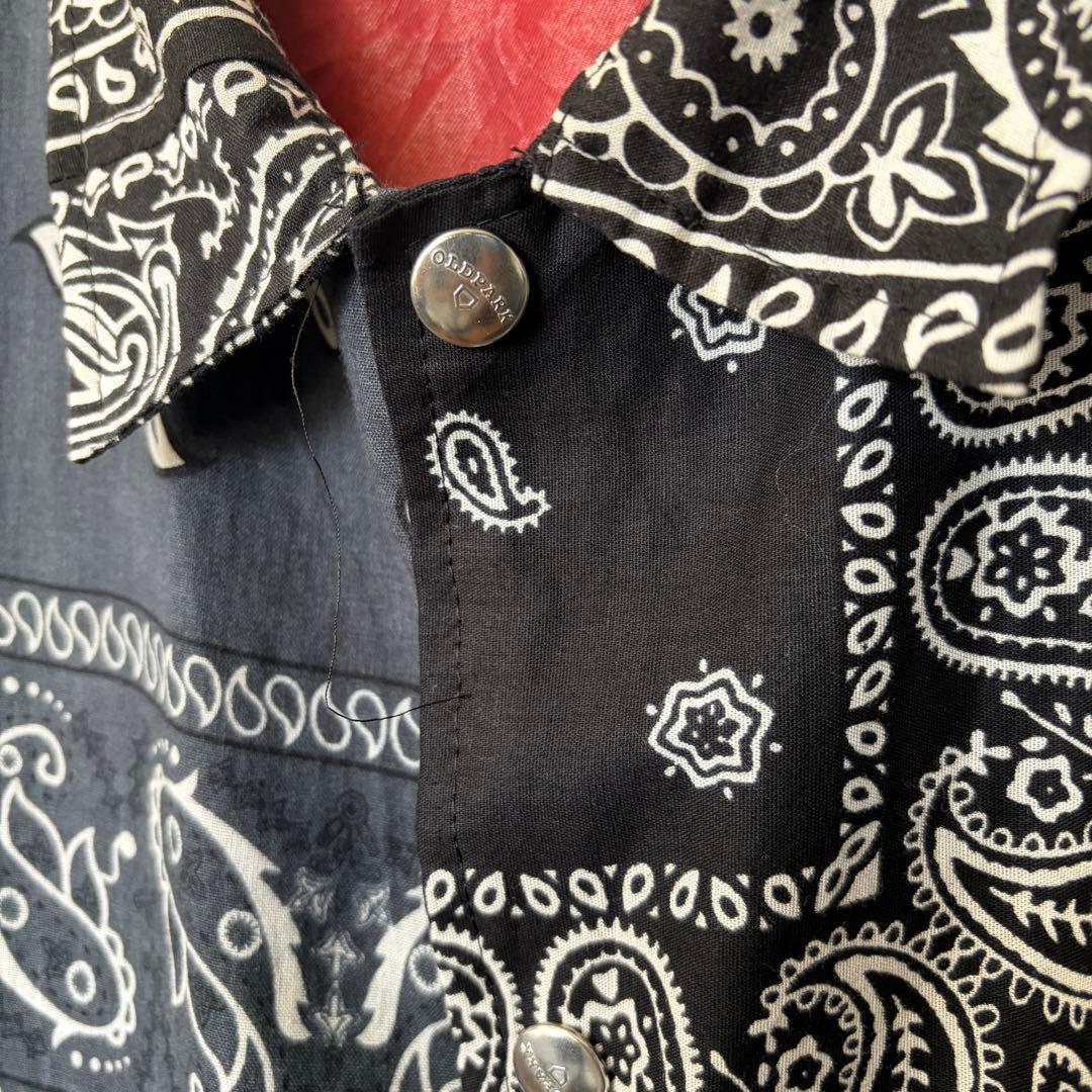 OLD PARK バンダナ コーチジャケット Lサイズ　COACH JACKET