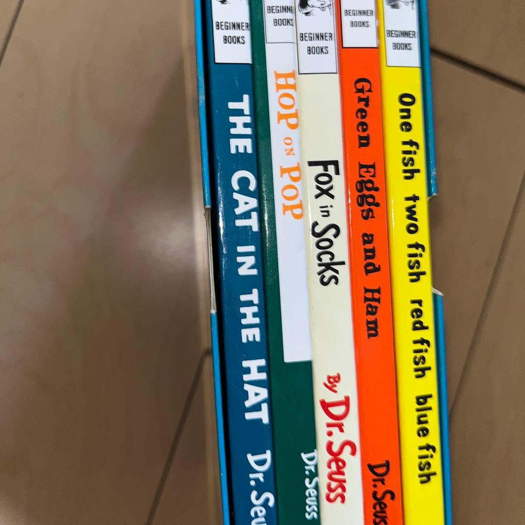 【洋書】ドクター・スースのビギナーブックコレクション5冊セット バイリンガル育児