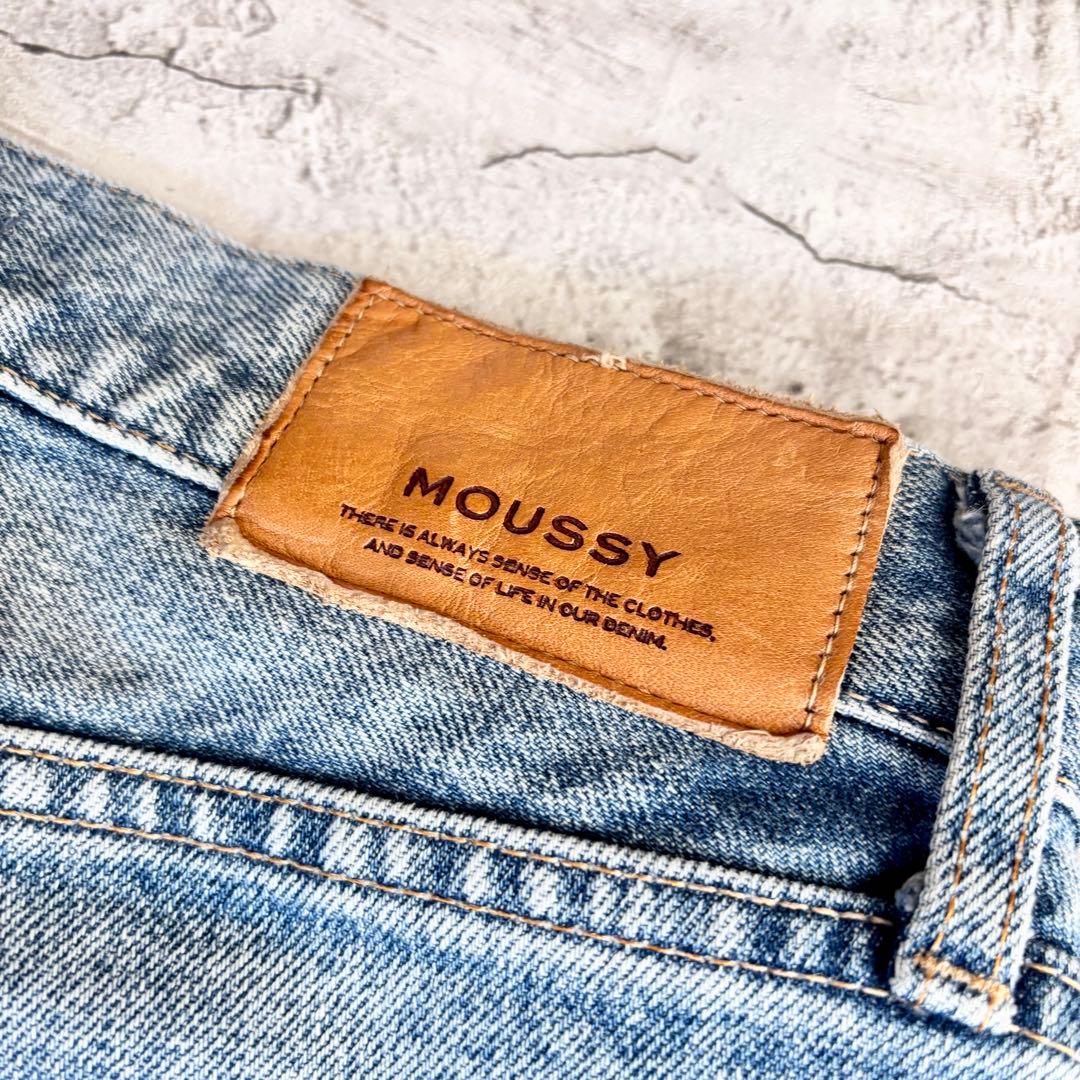 【人気】MOUSSY MVS FLARE フレアデニム 27インチ 美脚 y2k