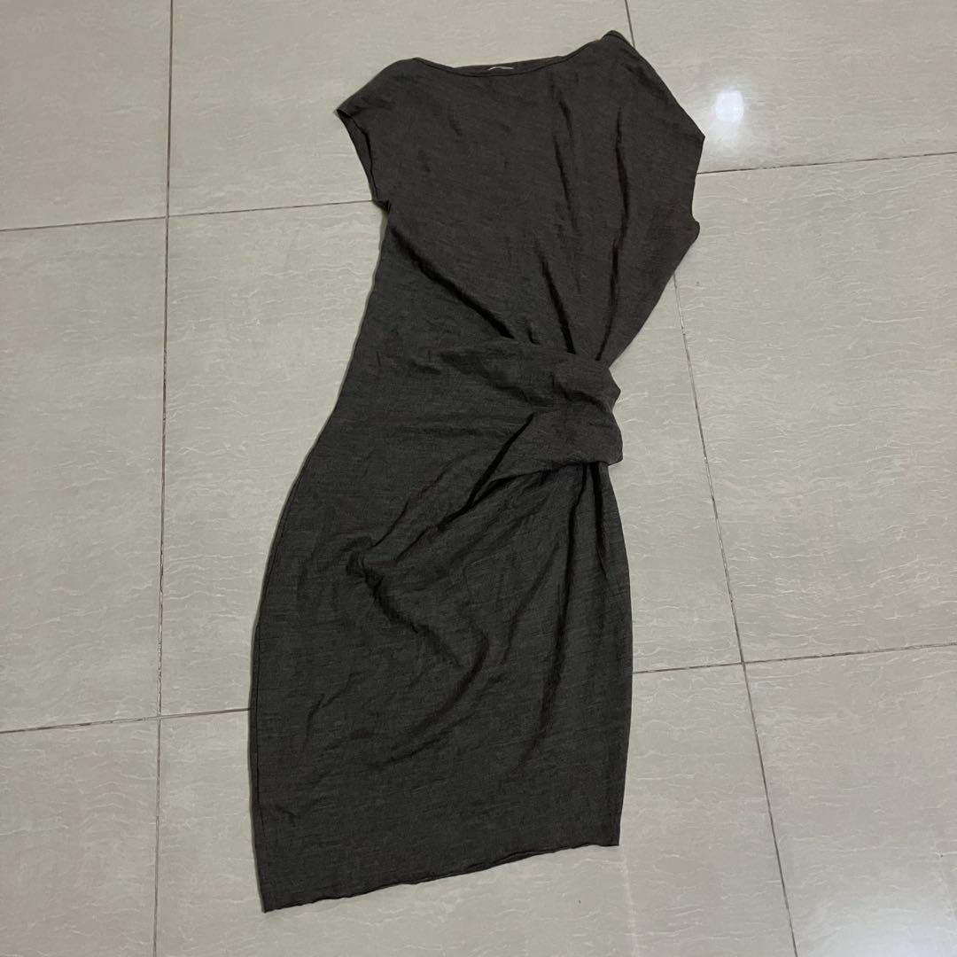 HELMUT LANG ヘルムートラング　ワンピース　変形 アシンメトリー　XS