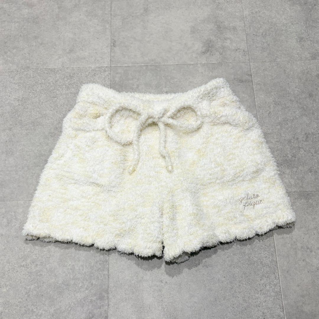 ジェラートピケ　ルームウェア　パーカー　ショートパンツ　セット