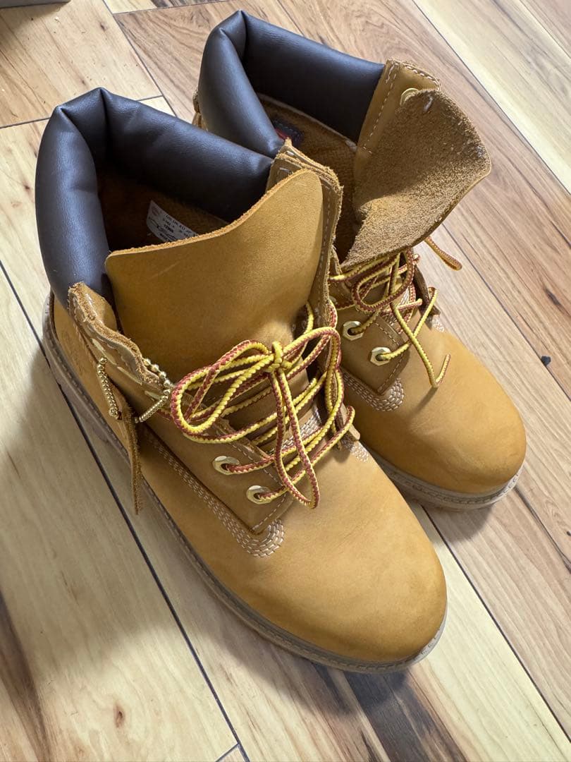 Timberland 靴　キャメル