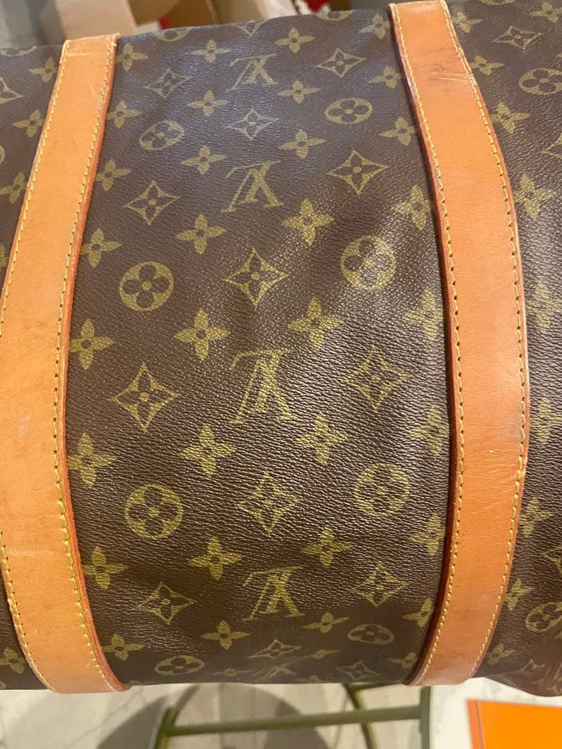 【美品】LOUIS VUITTON キーポル55 ボストンバッグ　モノグラム