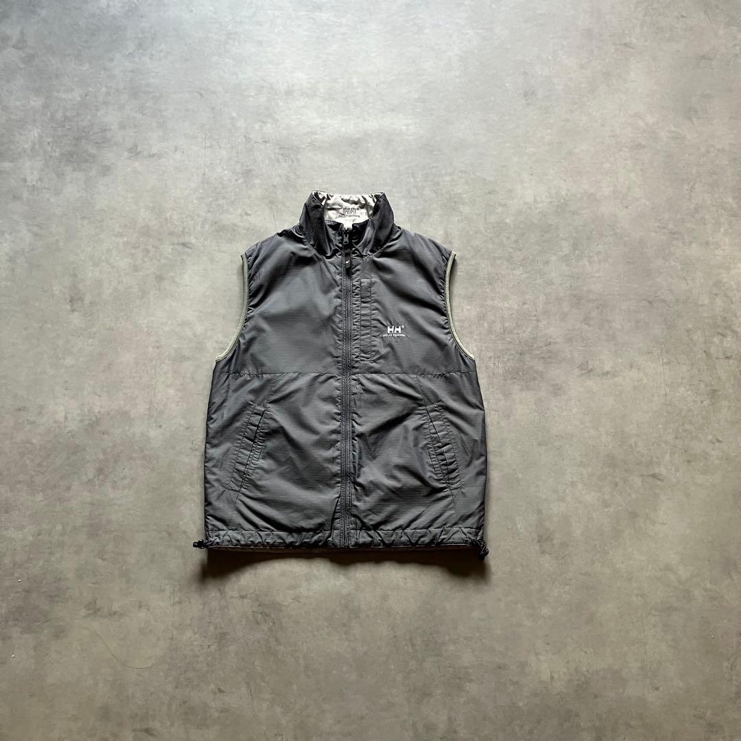 トップス 00s y2k HELLY HANSEN tech quilting vest